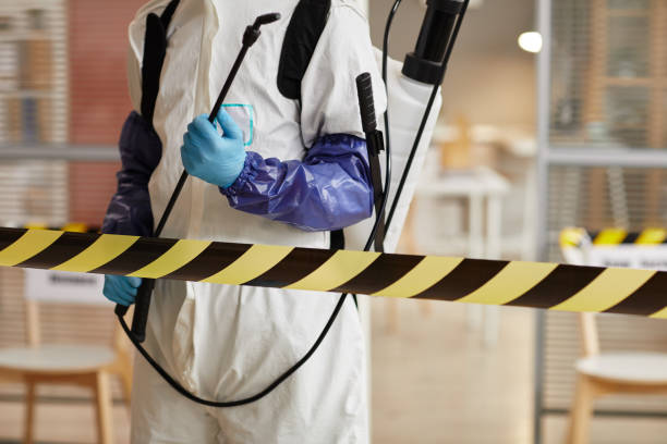 Professional Trauma Scene Cleanup technician working in Lumberville, PA